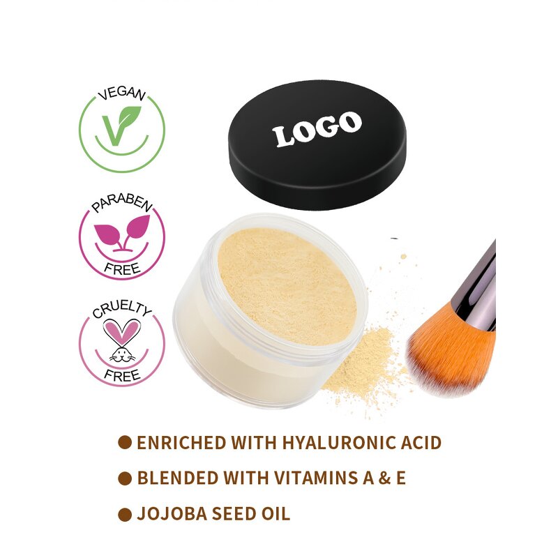 Loose Powder Factory - OEM Wholesale Custom Talc Free Vegan Setting