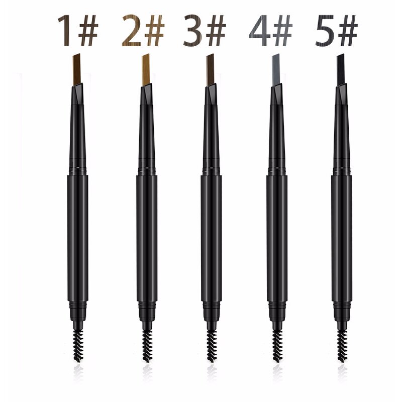Dual-Head Eyebrow Pencil Supplier - OEM High Quality 5 Colors Waterproof