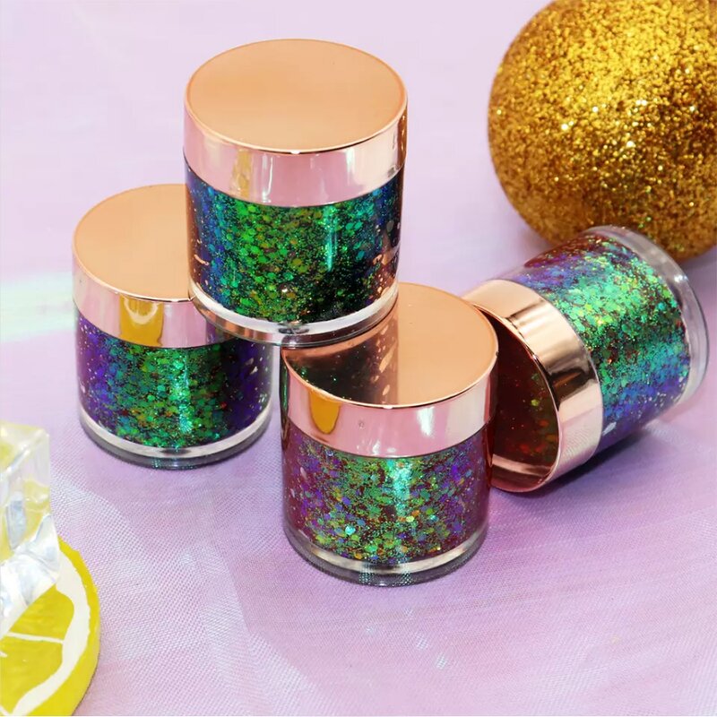 Mermaid Eyeshadow Supplier - OEM Private Label Loose Powder Chameleon