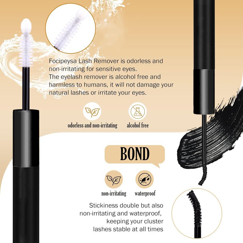 Cluster Lashes Supplier - OEM Factory Wholesale 200D Mink Fur