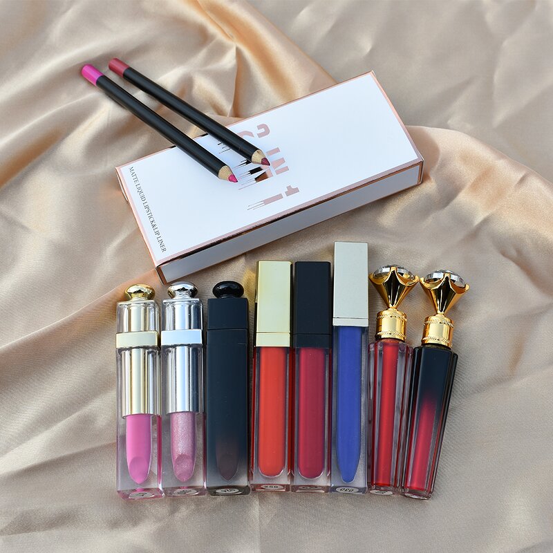 Matte Lipliner Pencils Supplier - OEM Waterproof 16 Colors Lipstick Kit