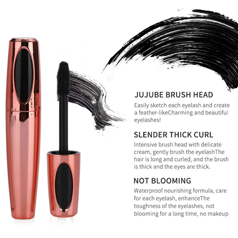 4D Mascara Supplier - OEM Thick eyelash silk fiber lengthening