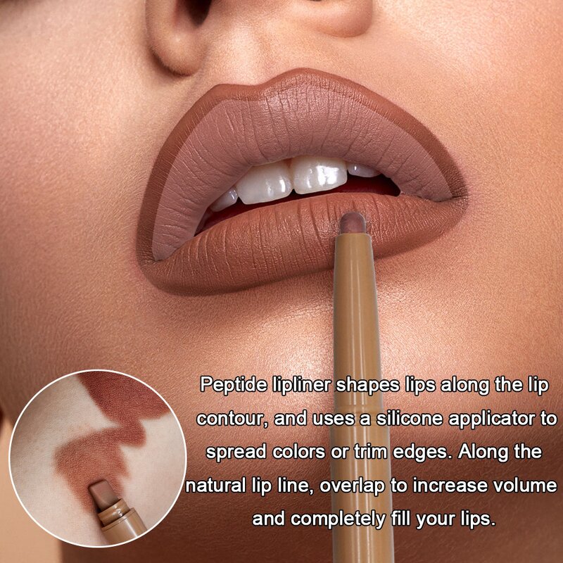 Lip Liner Factory - OEM High Pigment Plumping Long Lasting Brown