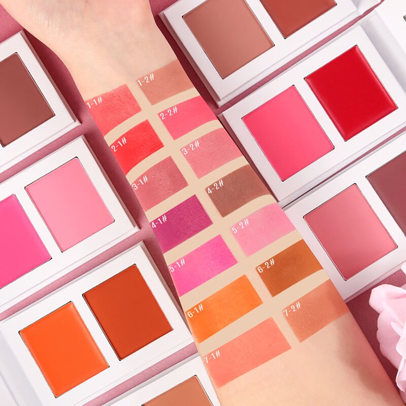 Blush Palette Factory - OEM Wholesale High Pigment Shimmer Compact