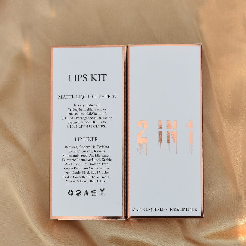 Matte Lipliner Pencils Supplier - OEM Waterproof 16 Colors Lipstick Kit