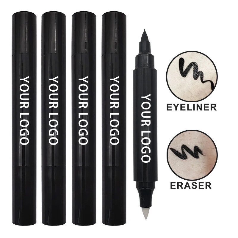 Black Eye Liner Manufacturer - OEM Hot with Eraser Eyeliner Stamped