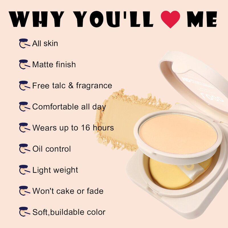 Powder Foundation Manufacturer - OEM New Trending Custom High Quality