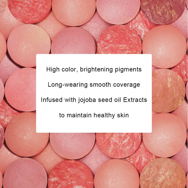 Baked Glitter Blush Supplier - OEM Custom Logo Sweet for Face Contouring