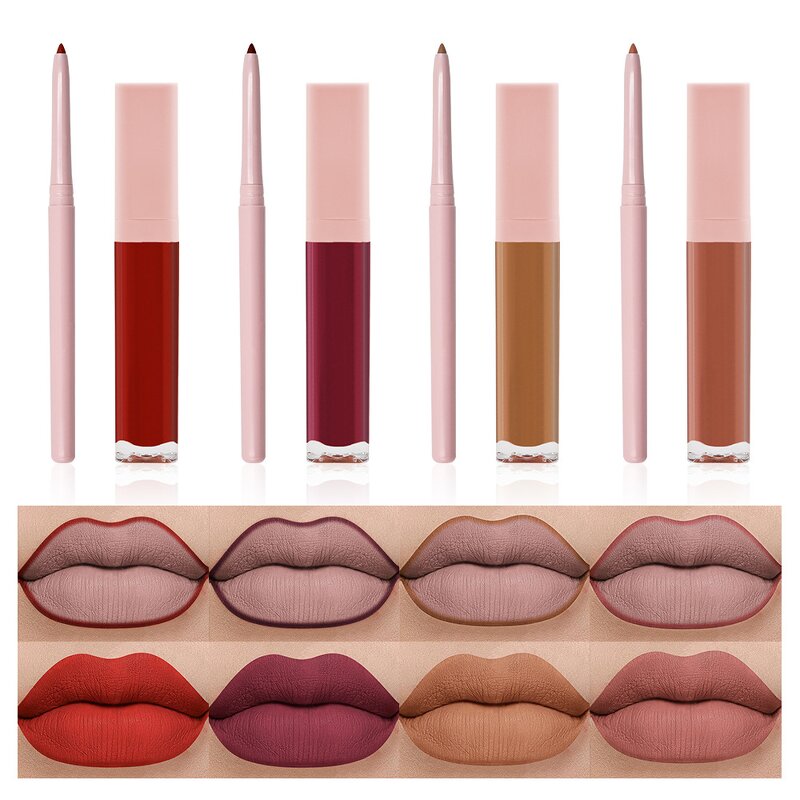 2In1 Lip Makeup Set Manufacturer - OEM Hot Selling High Pigment Vegan
