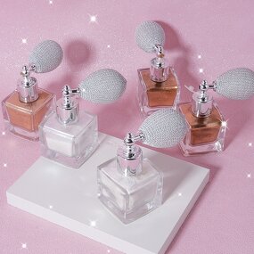 Body Glitter Spray Factory - OEM Private Label Silver Sparkle Powder