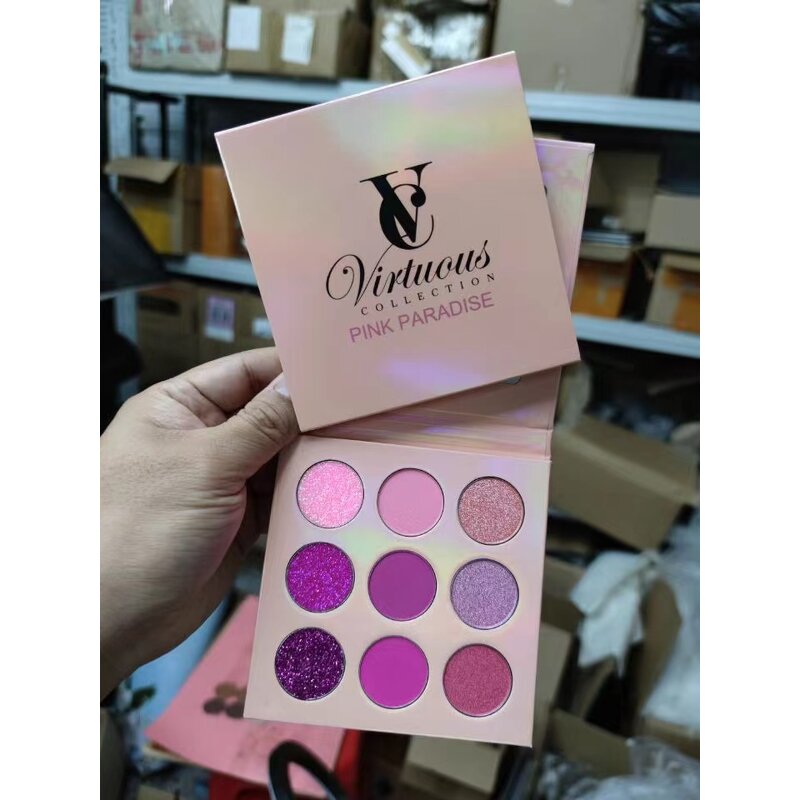 10 Colors Eyeshadow Palette Factory - OEM Cheap Shimmer Matte Magnetic