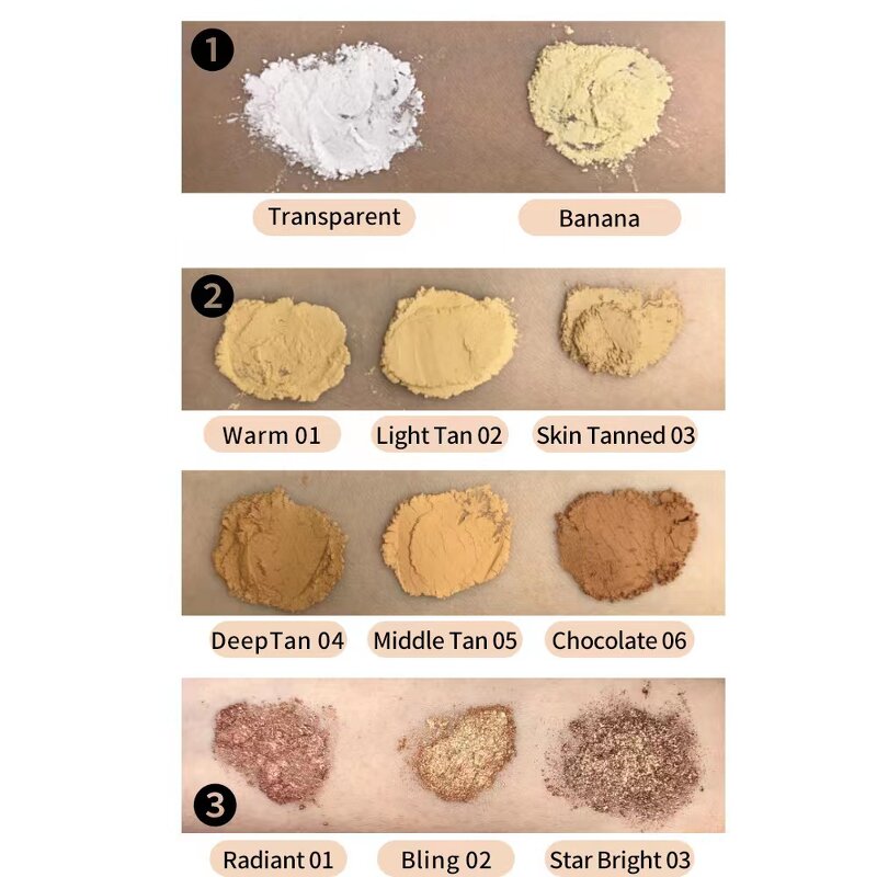 Setting Powder Supplier - OEM Private Label 11 Colors Waterproof