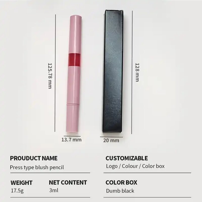 Liquid Blush Stick Manufacturer - OEM Custom Vegan 5 Colors Blush