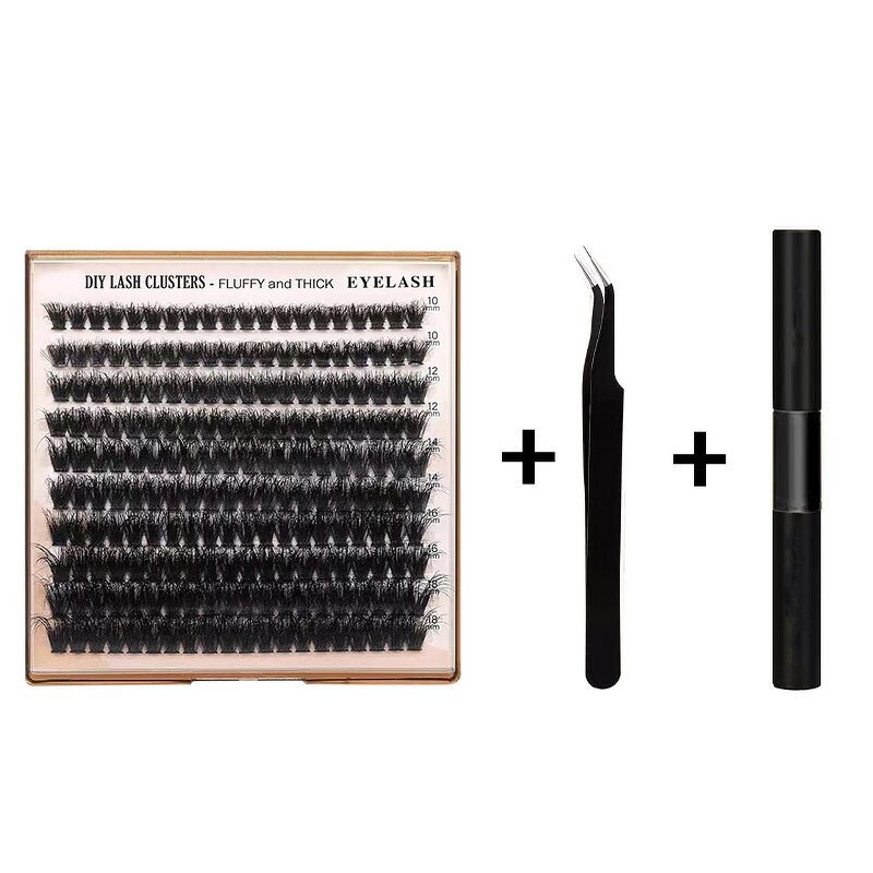 Cluster Lashes Manufacturer - OEM Wholesale 100D DIY Curling Private