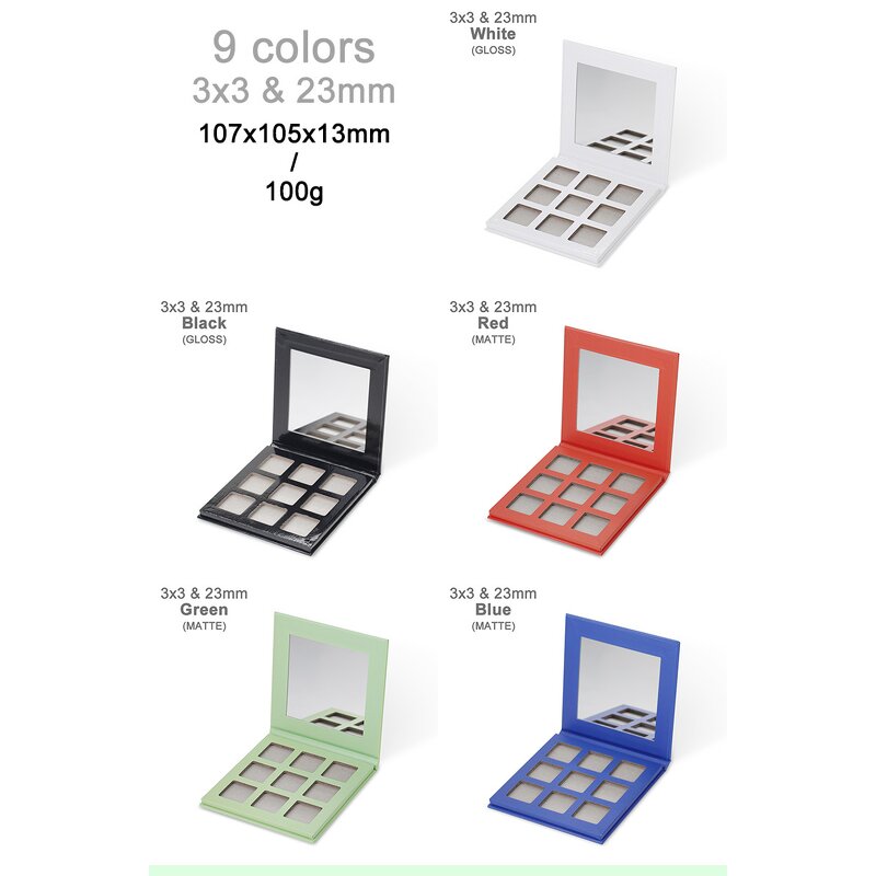 DIY Eyeshadow Palette Supplier - OEM Wholesale 12 Colors Shimmer Vegan