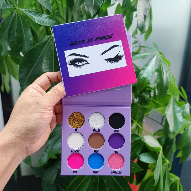Glitter Eyeshadow Palette Supplier - OEM Private Label with Your Brand