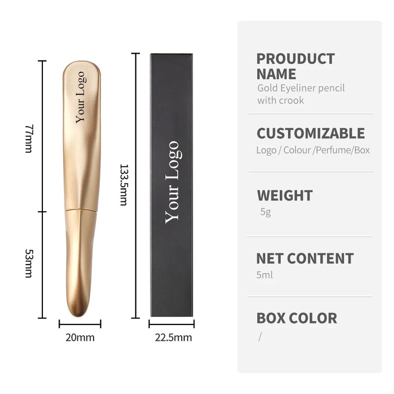 Liquid Eyeliner Manufacturer - OEM Custom Brand Waterproof Black Pen