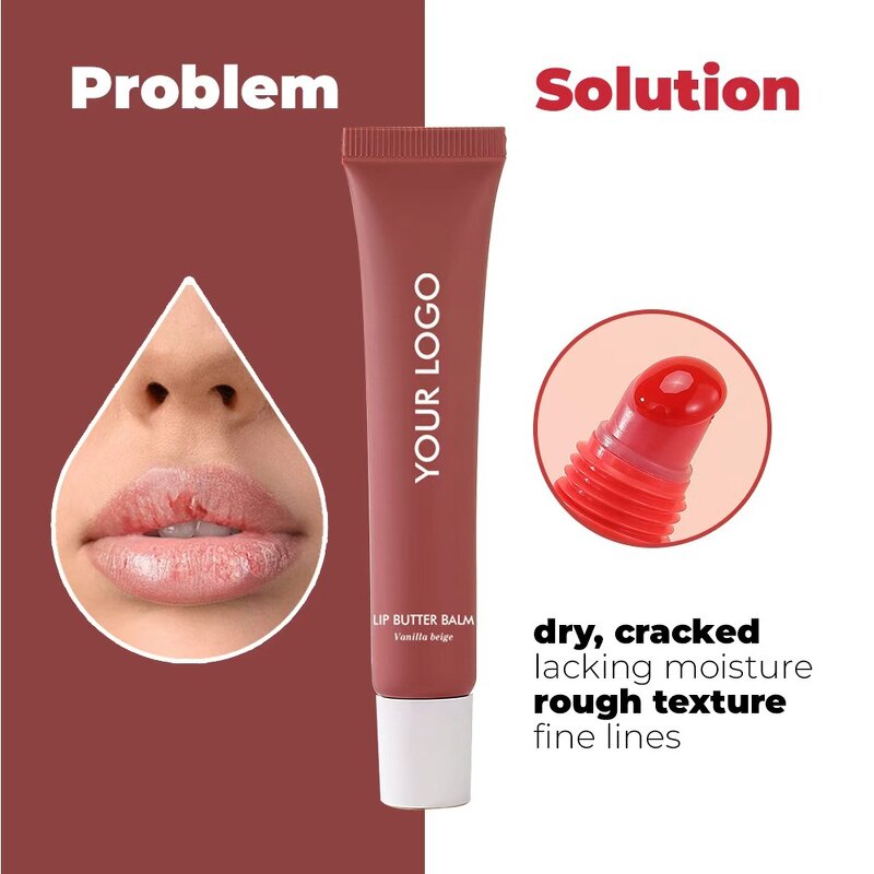 Hot Lip Balm Manufacturer - OEM High Quality Vegan 15g Shea Butter