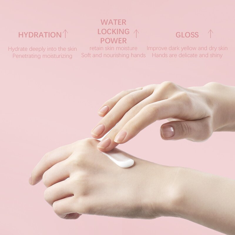 Hand Cream Manufacturer - OEM Natural Organic Pink Custom Private