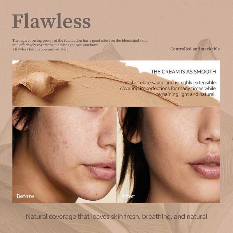 Concealer Stick Manufacturer - OEM 2025 Professional 5 Colors Natural