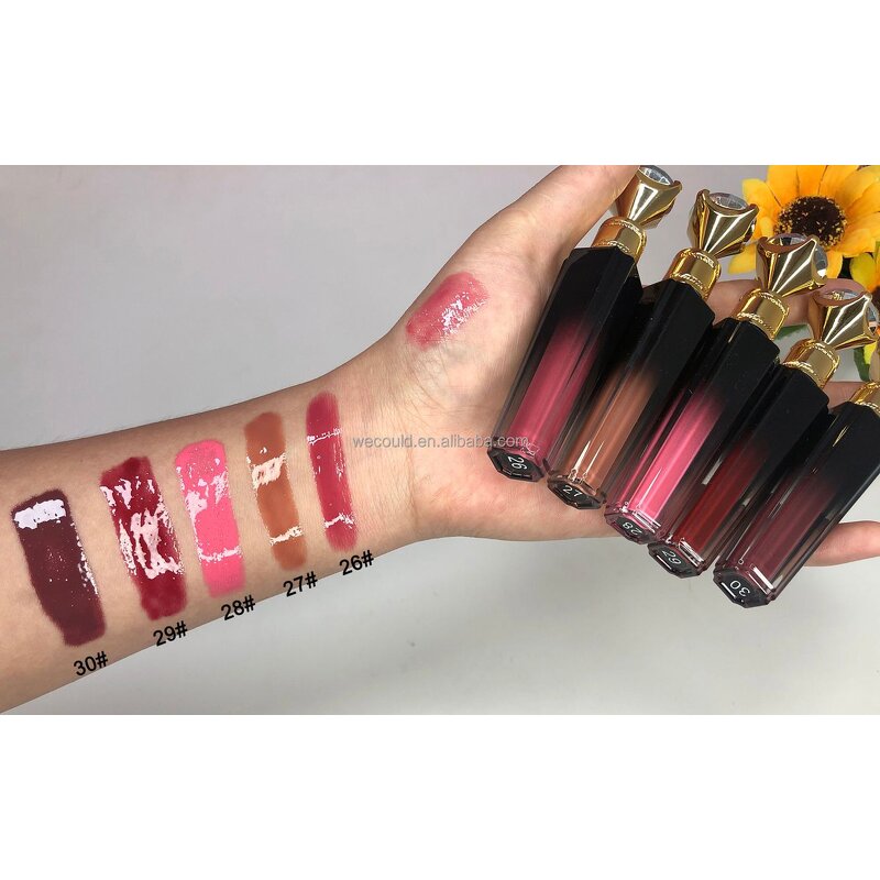 Custom Lip Gloss Factory - OEM Private Label Matte 30 Colors Long