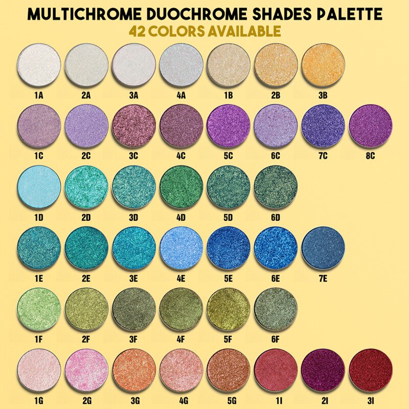Monochrome Eye Shadow Factory - OEM High Quality Cosmetic 42 Colors