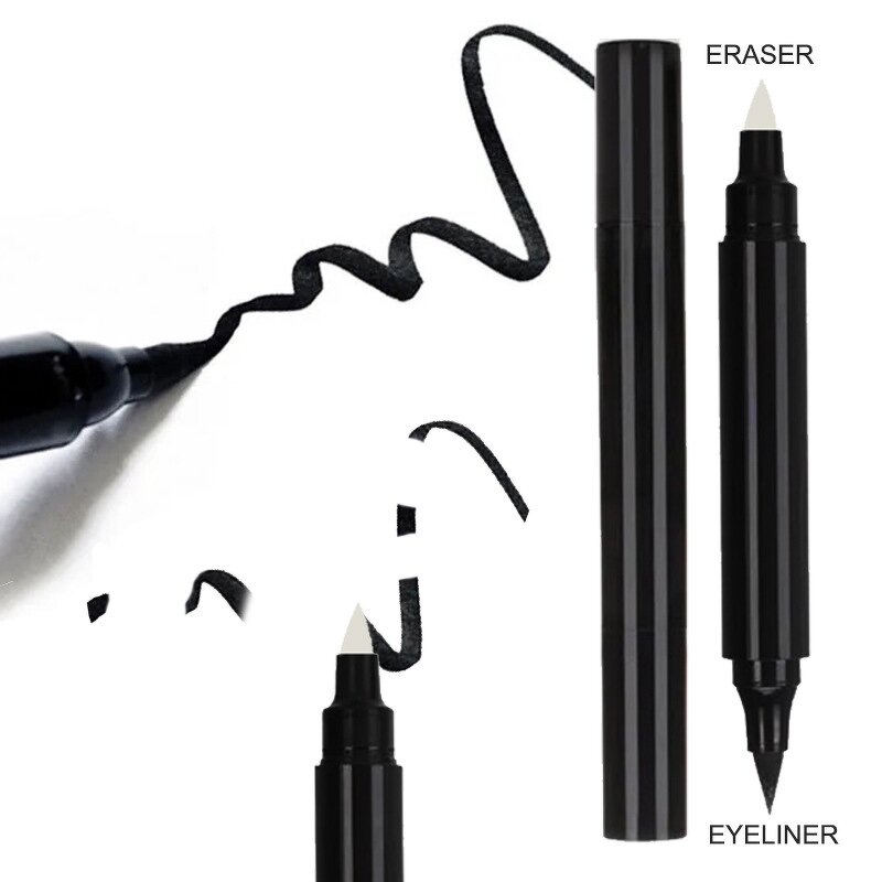 Black Eye Liner Manufacturer - OEM Hot with Eraser Eyeliner Stamped