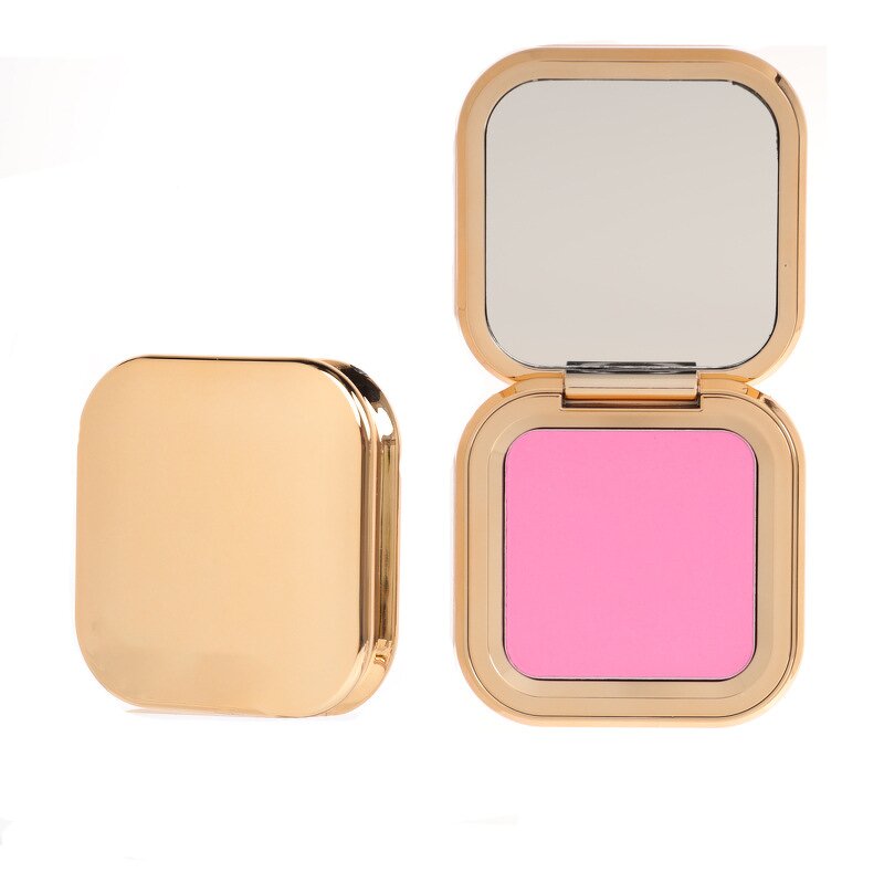 Blush Compact Supplier - OEM Hot Selling Luxury Gold Long Wear