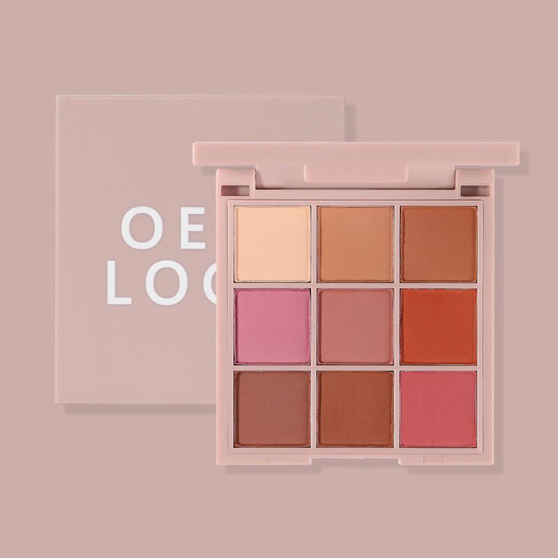 DIY Eyeshadow Palette Factory - OEM Private Label 9 Pigmented Mini