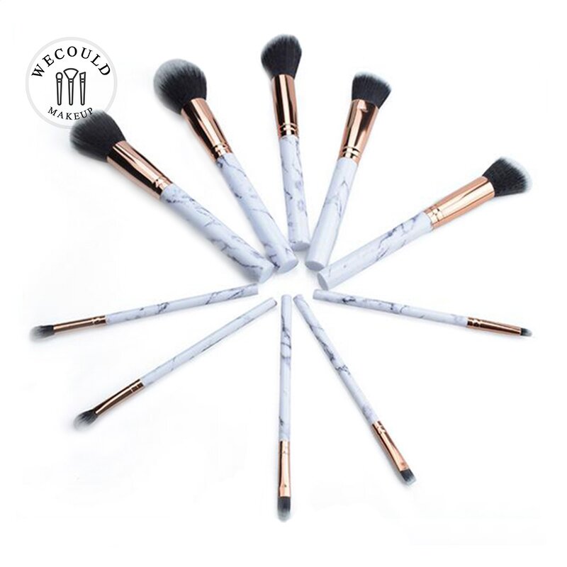 Makeup Brush Set Manufacturer - OEM 10 Pcs Hot Sale Low MOQ Vegan