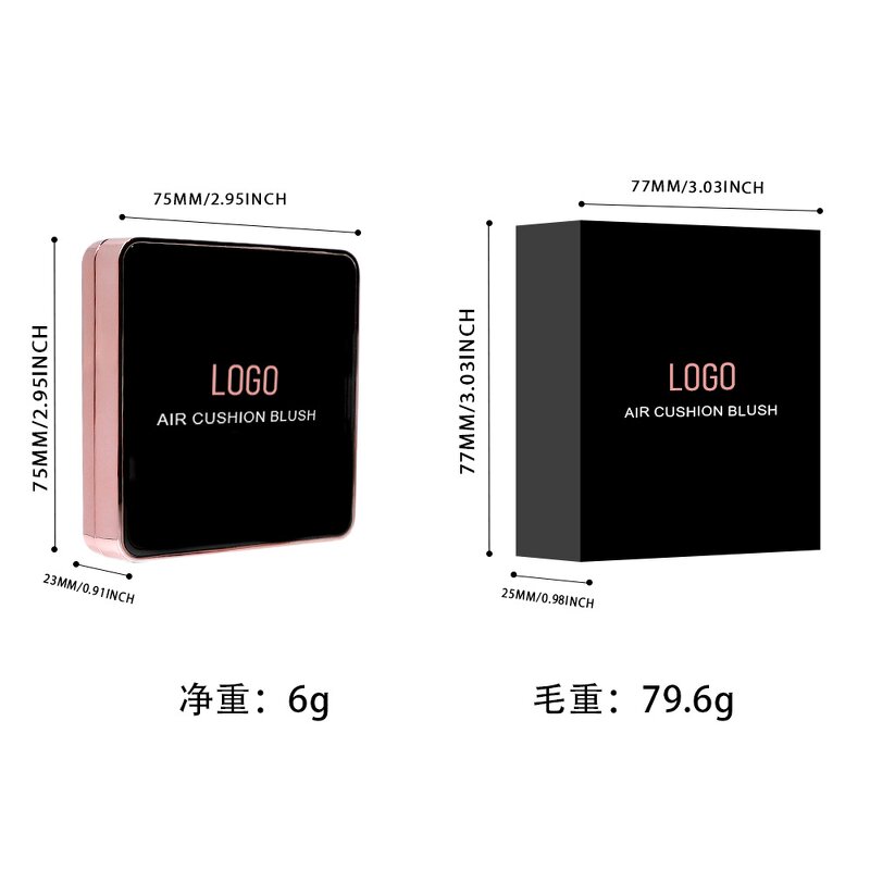 Air Cushion Blusher Factory - OEM New Trending Sweet Translucent