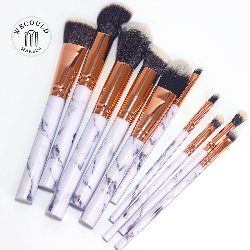 Makeup Brush Set Manufacturer - OEM 10 Pcs Hot Sale Low MOQ Vegan