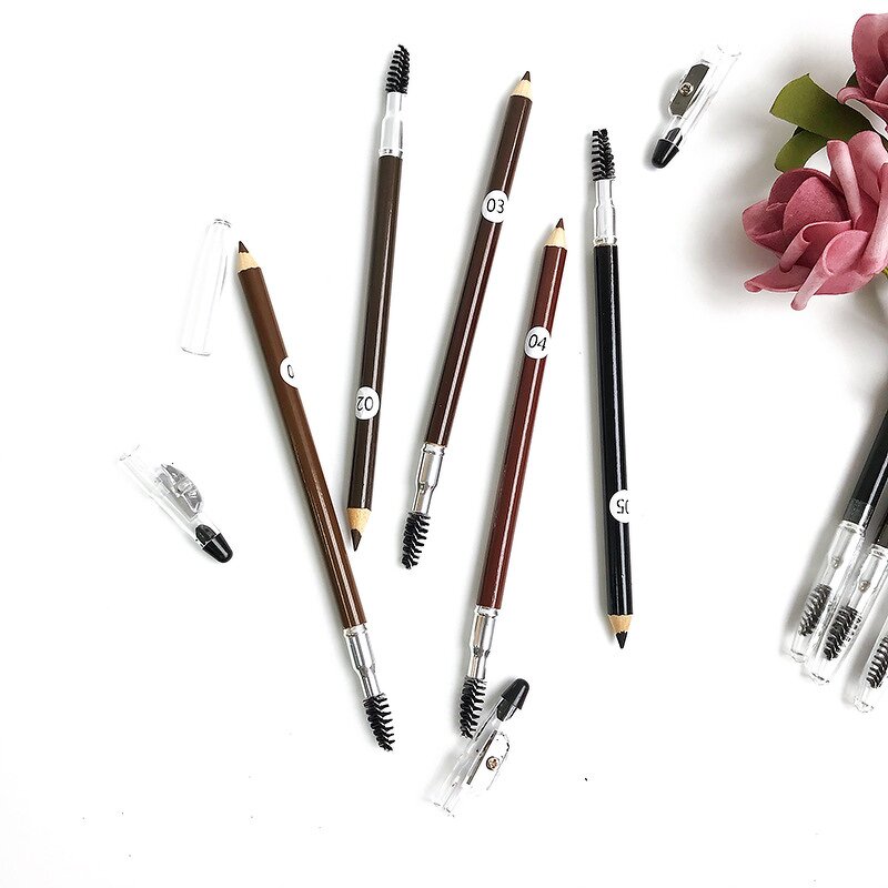 Eyebrow Pencil Manufacturer - OEM Privater Label New Style with Brush