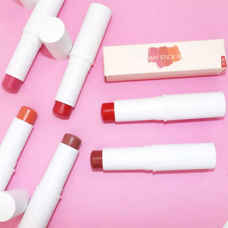 Cream Blush Stick Supplier - OEM Private Label 6 Colors Vegan Waterproof