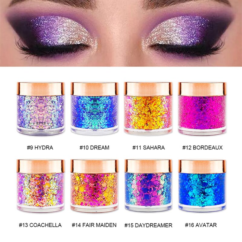 Mermaid Eyeshadow Supplier - OEM Private Label Loose Powder Chameleon