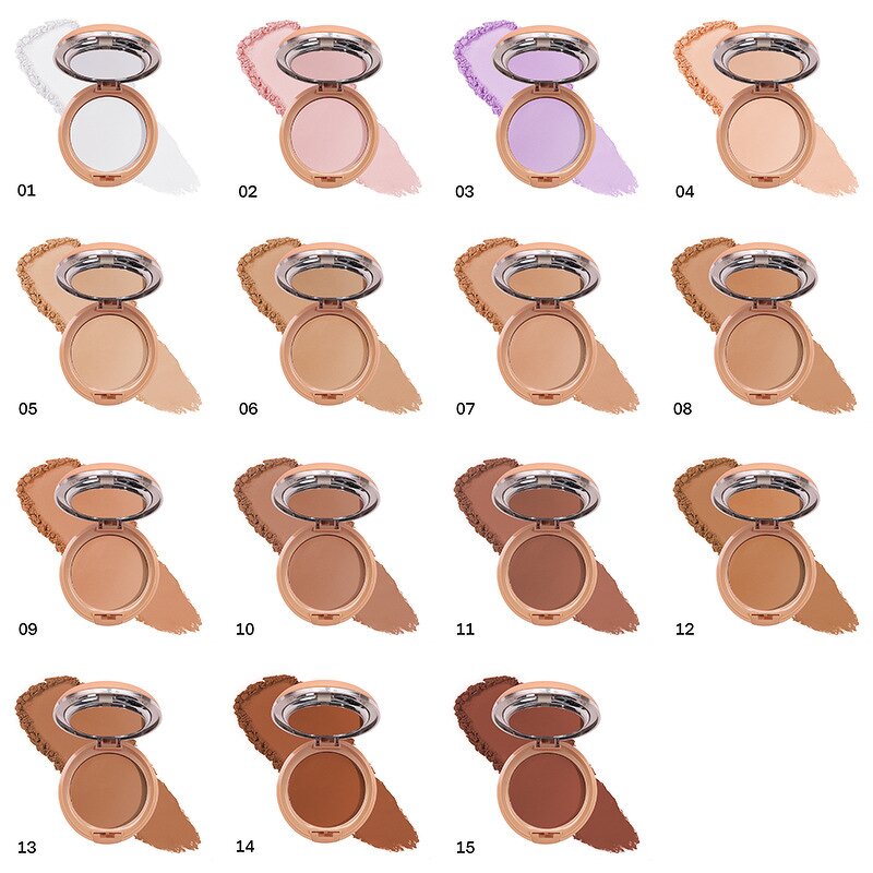 Bronzer Compact Factory - OEM Professional Vegan Matte Contour Cosmetics