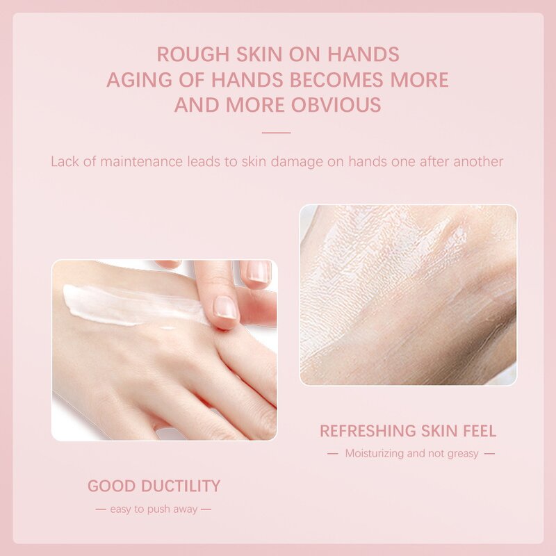 Hand Cream Manufacturer - OEM Natural Organic Pink Custom Private