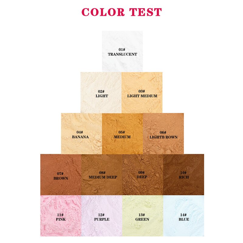 Loose Powder Factory - OEM Wholesale Custom Talc Free Vegan Setting