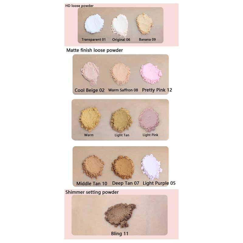 Setting Loose Powder Manufacturer - OEM Make Your Own Brand High Quality