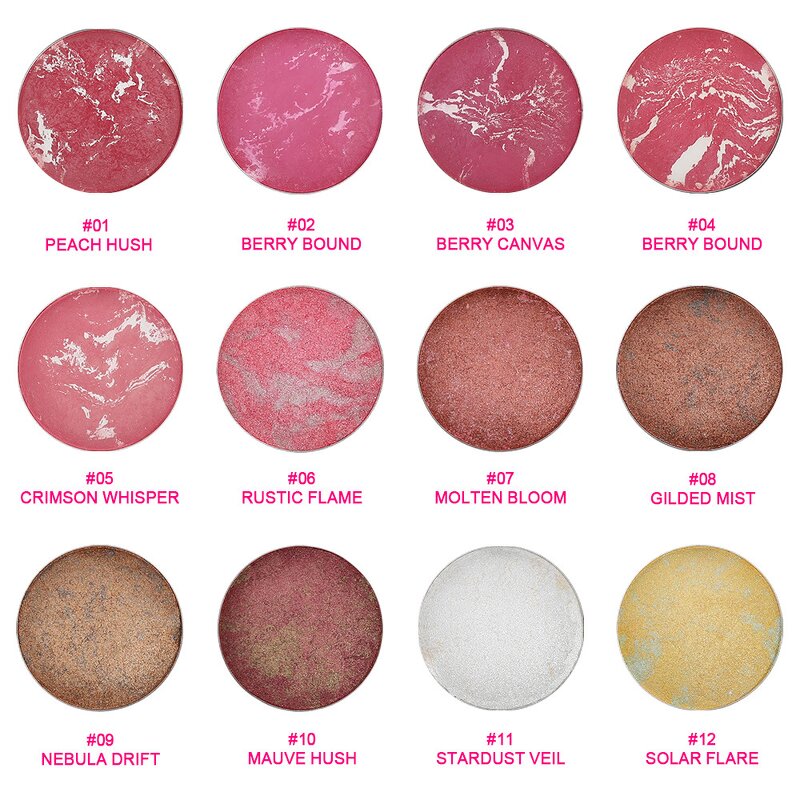 Baked Glitter Blush Supplier - OEM Custom Logo Sweet for Face Contouring