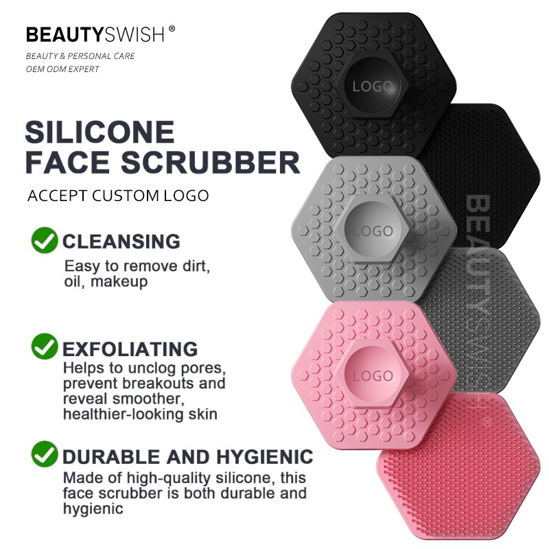 Face Scrubber Set Manufacturer - Bulk Silicone Face Scrubber Set No-Slip Grip Face Brush