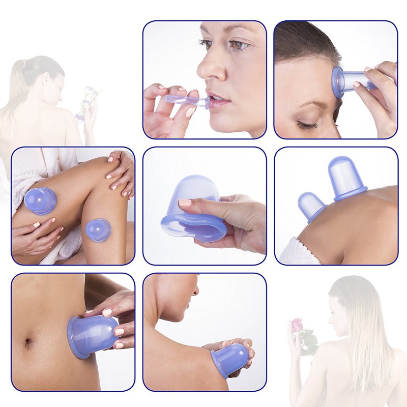 Facial Cupping Set Supplier - Bulk Wholesale Price Custom Logo Printing Silicone Facial