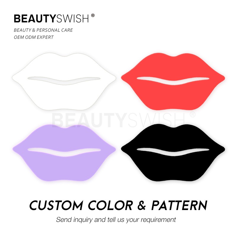 Gold Lip Mask Factory - OEM Gold Pink Lip Mask Private Label Organic Hydrating Plumper