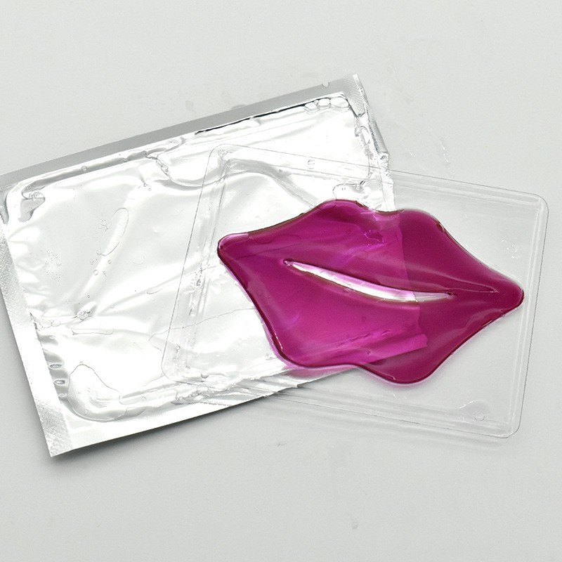 Silicone Lip Patch Manufacturer - OEM Transparent 3D Silicone Film Lip Silicone Patch Orange