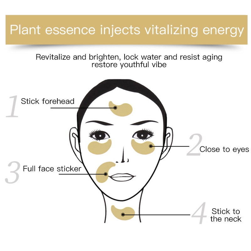 Gold Eye Patch Supplier - OEM Wholesale Private Label Gold Crystal Collagen Anti-wrinkle