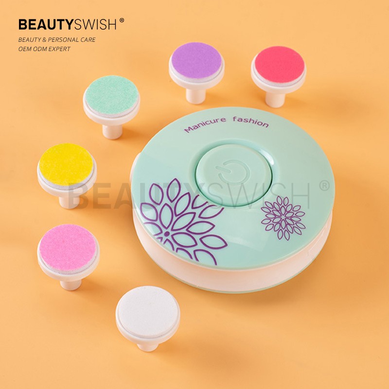 Foot File Kit Supplier - Bulk USB Rechargeable Foot File Pedicure Kits LCD Display Electric