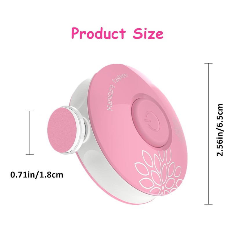 Foot File Kit Supplier - Bulk USB Rechargeable Foot File Pedicure Kits LCD Display Electric