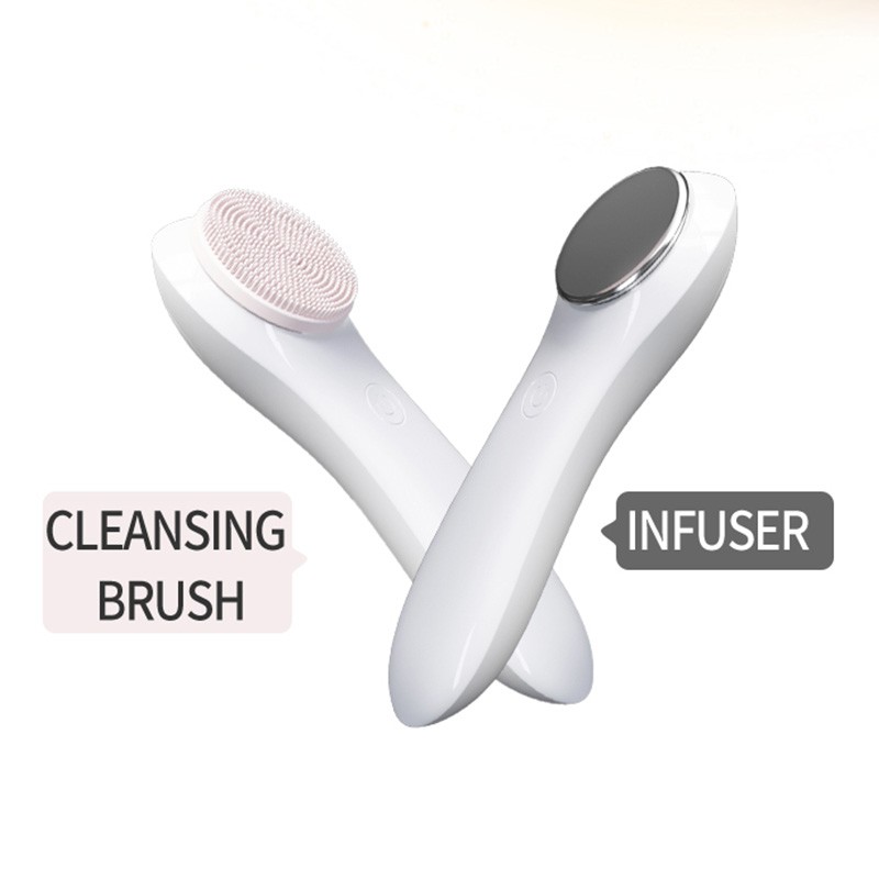 Facial Cleansing Brush Manufacturer - OEM Mini Electric Silicone Ultrasonic Deep Cleaning