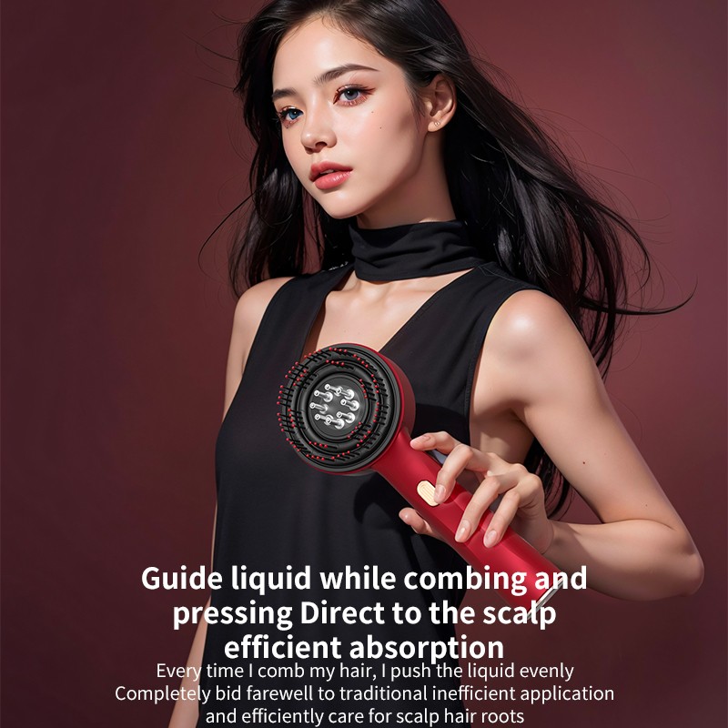 Hair Loss Massage Comb Supplier - Bulk Hair Loss Massage Vibration Scalp Massage Brush