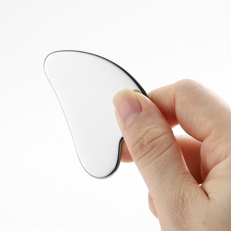 Guasha Tool Manufacturer - Bulk Wholesale Hand Held Stainless Steel Metal Guasha Facial